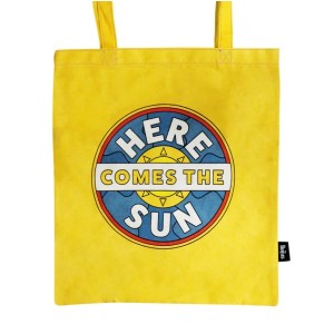 SHPRBTS01 Shopper Recycled Cotton - The Beatles Here Comes the Sun